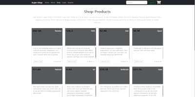 react laravel shop image